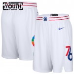 NBA Philadelphia 76ers Shorts Nike 2024-25 City Edition Swingman - Enfant